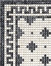 Фото Kotto Ceramica мозаїка Mosaici d'Italia MI7 K060602 Nero-Salino 96x96