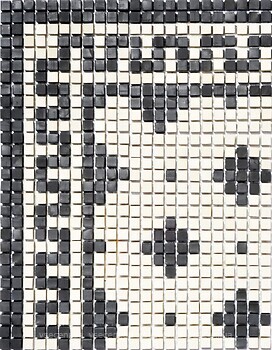 Фото Kotto Ceramica мозаика Mosaici d'Italia MI7 K060602 Nero-Salino 96x96