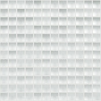 Фото Artens мозаика Glass Structure White 30x30
