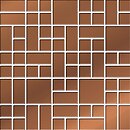 Фото Ceramika Color плитка Copper Glass Mosaic 25x25