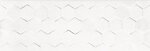Фото Ceramika Konskie декор Dalmacia White Hexagon Rett 25x75