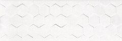 Фото Ceramika Konskie декор Dalmacia White Hexagon Rett 25x75