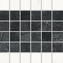 Фото Rako мозаїка Vein Black-White Gls 30x30 (Wdm05133)
