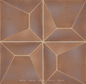 Фото Roca плитка настенная Block Rust Br B 15.4x15.4