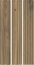 Фото Ceramika Paradyz плитка Carrizo Wood Struktura Stripes Mix Mat 6.6x40