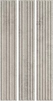 Фото Ceramika Paradyz плитка Carrizo Grey Struktura Stripes Mix Mat 6.6x40