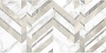Фото Golden Tile плитка настенная Marmo Bianco шеврон 30x60 (MAB0151)