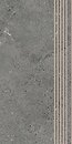 Фото Ceramika Paradyz ступень прямая Authority Graphite Stopnica Prosta Rekt Mat 30x60