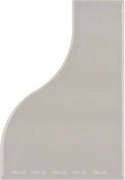 Фото Equipe Ceramicas плитка настінна Curve Grey Glossy 8.3x12 (28845)