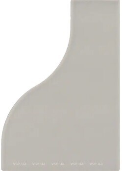 Фото Equipe Ceramicas плитка настінна Curve Grey Matt 8.3x12 (28857)