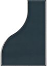 Фото Equipe Ceramicas плитка настінна Curve Ink Blue Glossy 8.3x12 (28852)