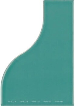 Фото Equipe Ceramicas плитка настінна Curve Paon Glossy 8.3x12 (28851)