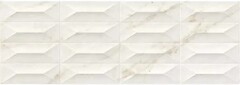 Фото Kerama Marazzi плитка настінна Marbleplay Ivory Struttura Gem 3D Ret 30x90 (M4PF)