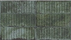 Фото Porcelanosa плитка настенная Vetri Green Brick Deco 33.3x59.2