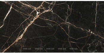 Фото Golden Tile плитка підлогова Marmo Perlanera Black 60x120 (MPЗ9П0)