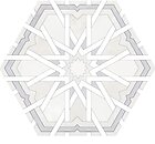 Фото Monopole Ceramica декор Radiant White 20x24