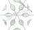 Фото Monopole Ceramica плитка напольная Alicante Decor Esmeralda 20x24