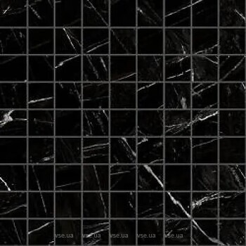 Фото Ragno ceramica мозаика Incanto Mosaico Sky Black Glossy 30x30 (R96C)