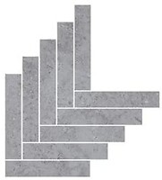 Фото Ragno ceramica мозаїка Kalkstone Mosaico Freccia Grey 44x61 (Ranw)