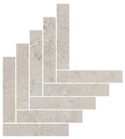 Фото Ragno ceramica мозаїка Kalkstone Mosaico Freccia Natural 44x61 (Ranv)