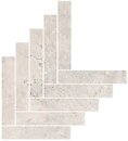 Фото Ragno ceramica мозаїка Kalkstone Mosaico Freccia White 44x61 (Rant)
