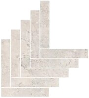 Фото Ragno ceramica мозаїка Kalkstone Mosaico Freccia White 44x61 (Rant)
