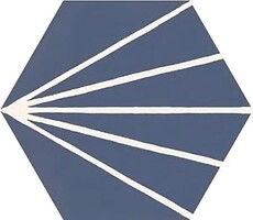 Фото Ragno ceramica декор Stratford Decoro Tratto Blue 18.2x21 (R8Yu)