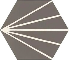 Фото Ragno ceramica декор Stratford Decoro Tratto Dark Grey 18.2x21 (R8Yr)