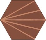 Фото Ragno ceramica декор Stratford Decoro Tratto Red 18.2x21 (R8Ys)
