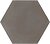 Фото Ragno ceramica плитка Stratford Esagona Dark Grey 18.2x21 (R8Yg)