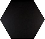 Фото Adex плитка Pavimento Hexagono Black 20x23 (ADPV9015)