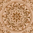 Фото Ragno ceramica плитка Amuri Decoro Pizzo Biscotto 20x20 (Rc7S)