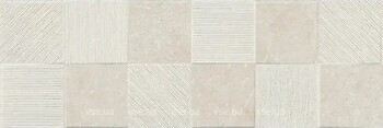 Фото Ragno ceramica плитка настінна Eterna Blanco Strutturato Quadro 3D Rett 30x90 (R8Hu)