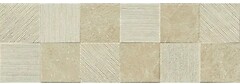 Фото Ragno ceramica плитка настінна Eterna Greige Struttura Quadro 3D Rett 30x90 (R8Hw)