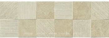 Фото Ragno ceramica плитка настінна Eterna Greige Struttura Quadro 3D Rett 30x90 (R8Hw)