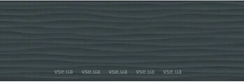 Фото Marazzi плитка настінна Eclettica Anthracite Wave 3D Str 40x120 (M1AG)