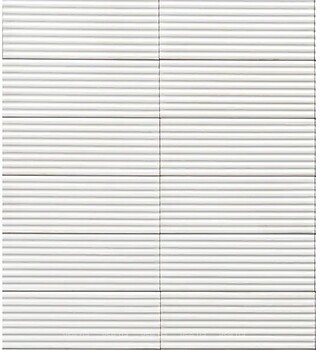 Фото Marazzi плитка настінна Rice Bianco Pleat Str Lux 7.5x20 (M96H)