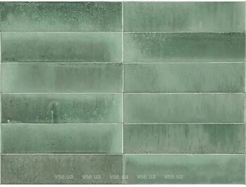 Фото Marazzi плитка настінна Lume Turquoise Lux 6x24 (MA9N)