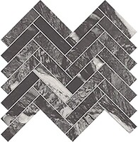 Фото Azteca мозаїка Domino Soft M Black 24.5x27.8