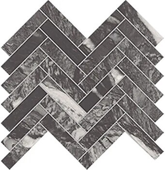 Фото Azteca мозаїка Domino Soft M Black 24.5x27.8
