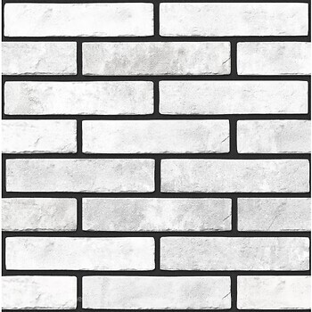 Фото Golden Tile плитка настінна Brickstyle Brick білий 6x25 (KB0010)