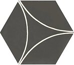 Фото Marazzi декор Cementum Carbon Decoro Arco 18x21 (M9W3)