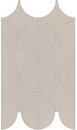 Фото Marazzi мозаїка Cementum Sand Mosaico Cerchi 23.8x41.4 (M9Y0)