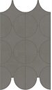 Фото Marazzi мозаїка Cementum Lead Mosaico Cerchi 23.8x41.4 (M9Y2)