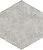 Фото Atrium плитка At.Alpha Hexagonos Marengo 25.8x29