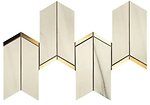 Фото Atlas Concorde мозаїка Marvel Dream Mosaico Chevron Bianco 17x41.4 (9MCN)