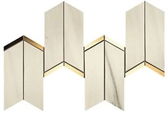 Фото Atlas Concorde мозаїка Marvel Dream Mosaico Chevron Bianco 17x41.4 (9MCN)