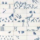 Фото Marazzi декор Rice Decoro Grogiolo Leaf Bianco Lux 5x15 (M96T)