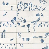 Фото Marazzi декор Rice Decoro Grogiolo Leaf Bianco Lux 5x15 (M96T)