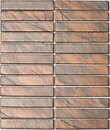 Фото Kotto Ceramica мозаїка Kit Kat K 6010 Grey Bronzed 25.2x30